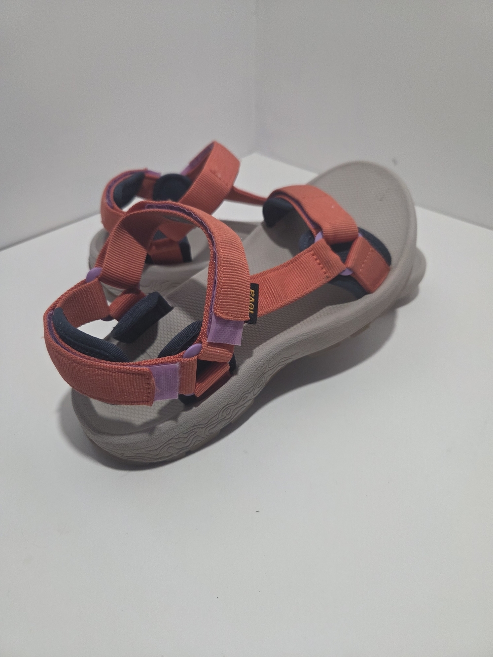 Teva Coral Strappy Outdoor Sandals with Light Gray Footbed